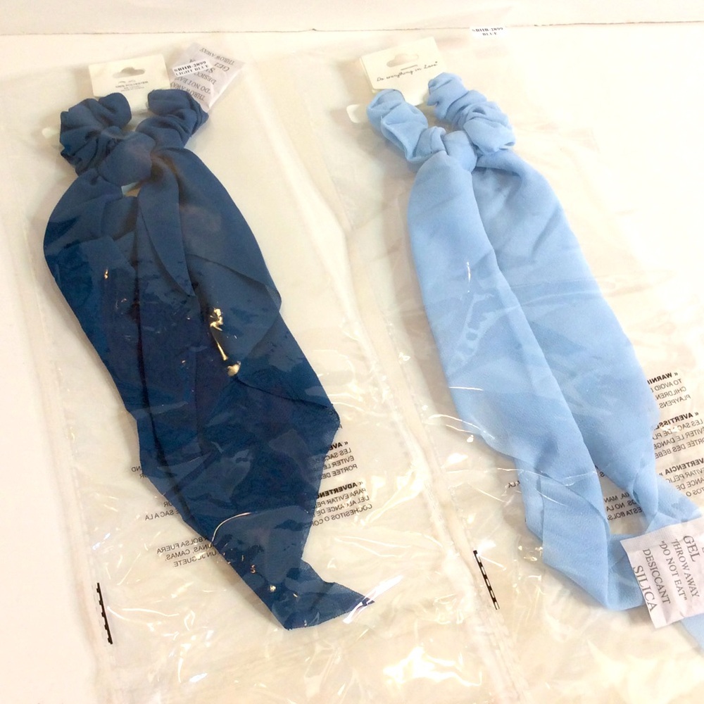 Set of 2 Hair Scrunchie Bows